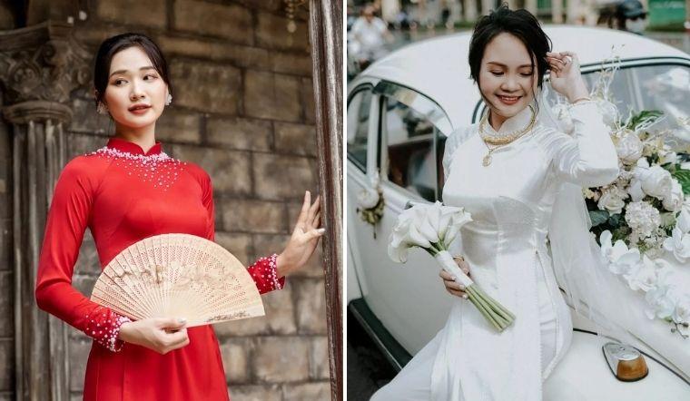Ý nghĩa áo dài cưới trong đám cưới người Việt