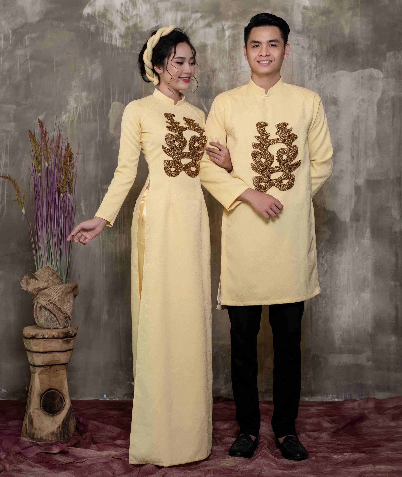 Những mẫu áo dài cưới truyền thống đẹp nhất