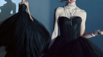 21 Mẫu váy cưới màu đen ấn tượng