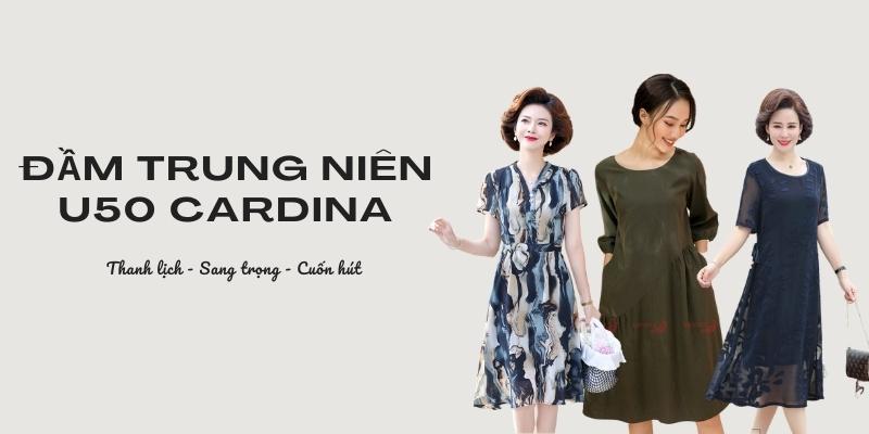 Top váy đầm trung niên u50 sang trọng và thời trang cho các quý cô