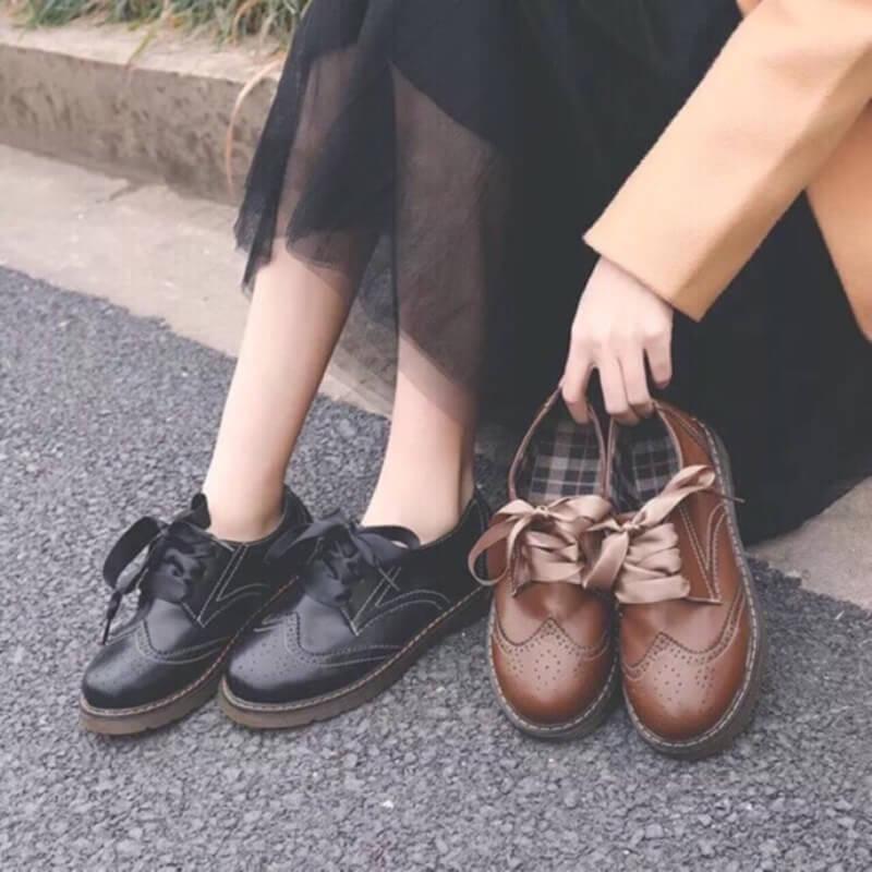 12 giày Oxford nữ không thể bỏ qua nếu là người yêu Vintage