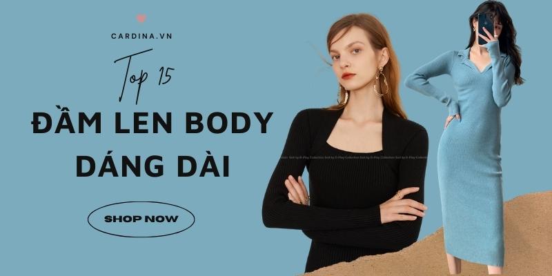 15+ Mẫu váy len body dáng dài siêu quyến rũ, cuốn hút mọi ánh nhìn