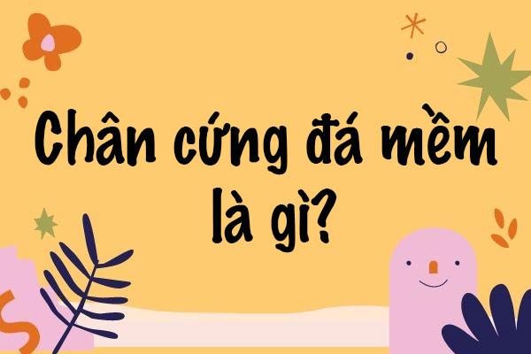 Chân cứng đá mềm có nghĩa là gì