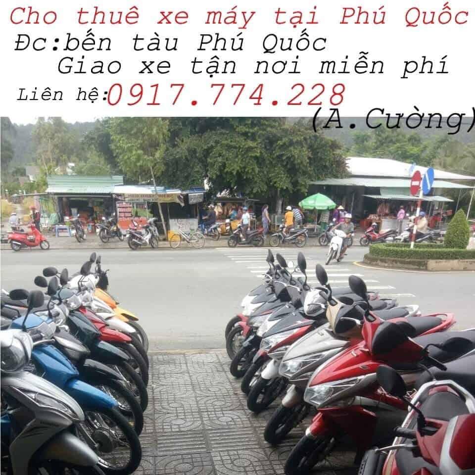 Địa chỉ cho thuê xe máy ở Phú Quốc giá rẻ & uy tín