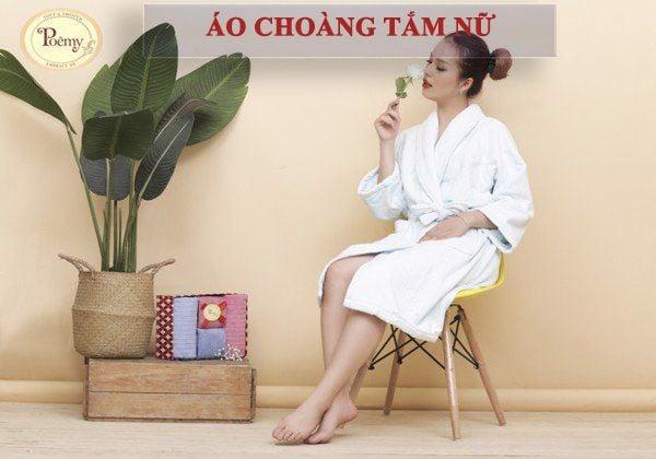 Áo choàng tắm nữ