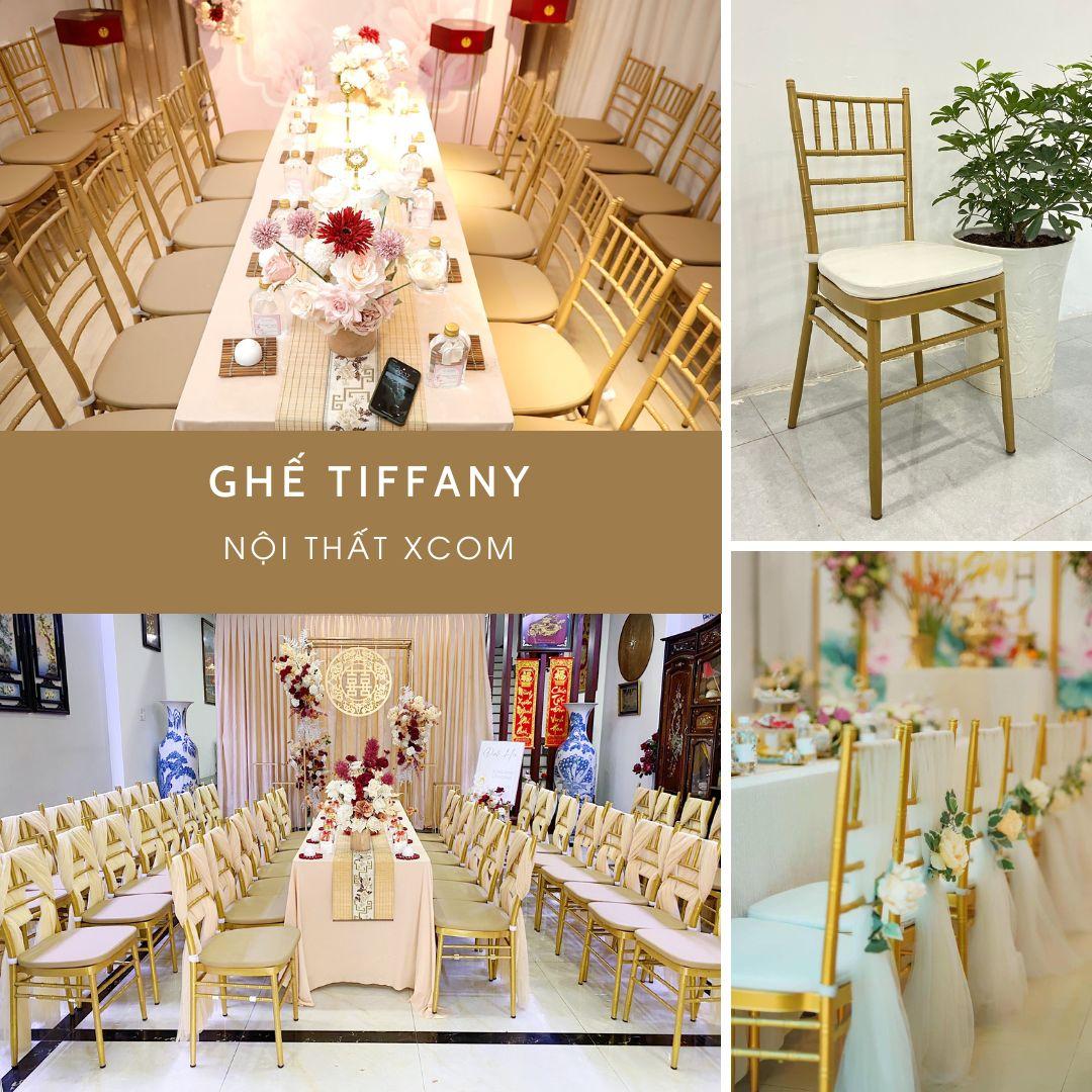 Ghế Tiffany, ghế Chiavari, ghế nhà hàng tiệc cưới giá rẻ