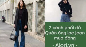 7 cách phối đồ với quần ống loe jean vào mùa đông