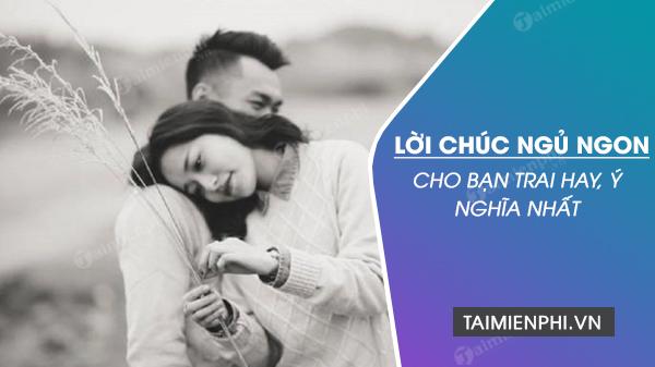 Top 25 lời chúc ngủ ngon dành cho người yêu