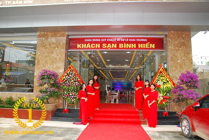 KHÁCH SẠN BÌNH HIỂN SẦM SƠN – SẦM SƠN, KHÁCH SẠN SẦM SƠN, DU LỊCH SẦM SƠN