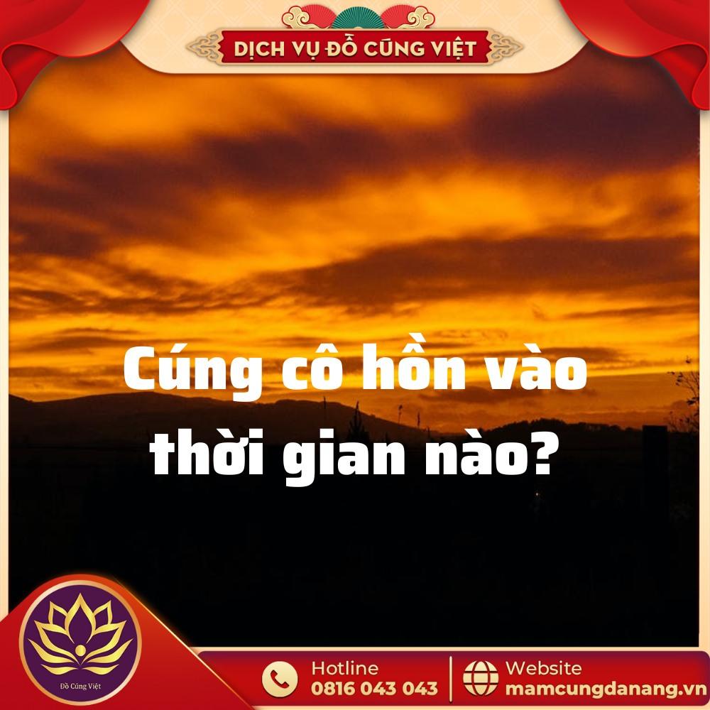 Cách cúng cô hồn ngoài sân và những lưu ý cần tránh