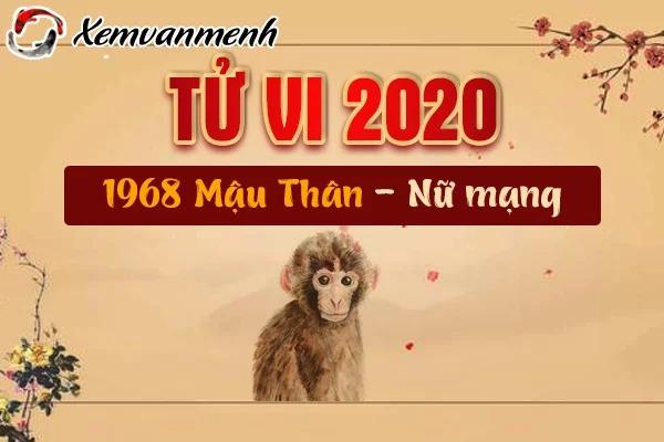 Xem tử vi năm 2020 tuổi Mậu Thân 1968 nữ mạng